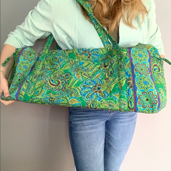 Handbags - Patterned Duffle Travel Bag